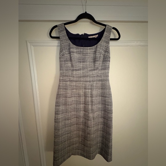 Tory Burch Elegant Gray Sleeveless Dress - Picture 1 of 3